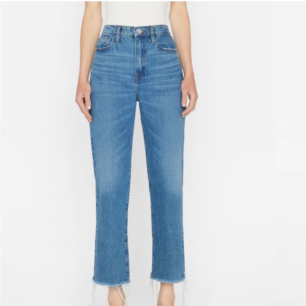 Frame‎ Medium Wash Caramia Le Jane Crop Jeans- 30